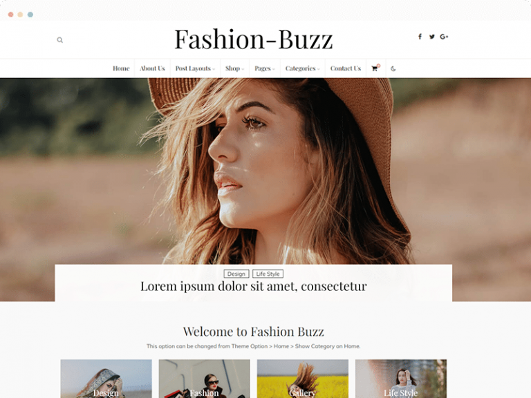 Fashion Buzz Fashion WordPress Theme Review