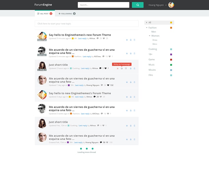 WordPress Forum Themes