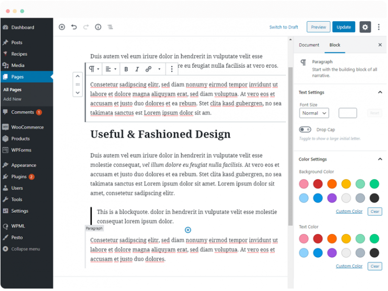Fashion Buzz Fashion WordPress Theme Review