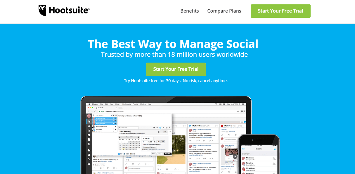 hootsuite - Twitter Marketing Tools