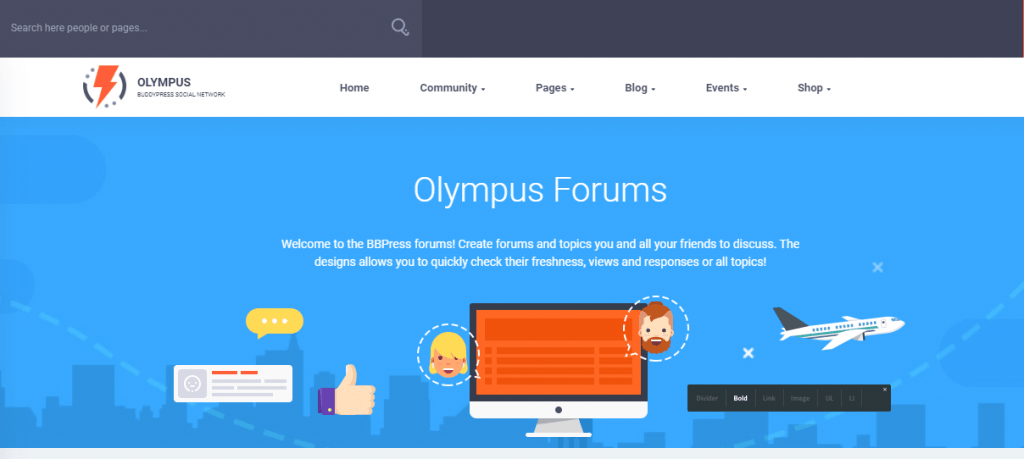 WordPress Forum Themes