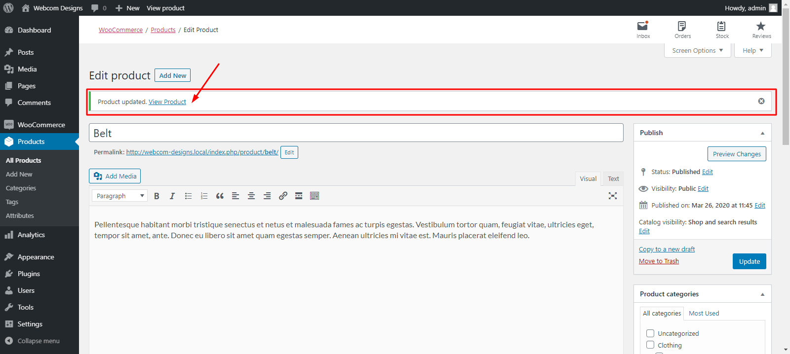 Attributes and Variations in WooCommerce