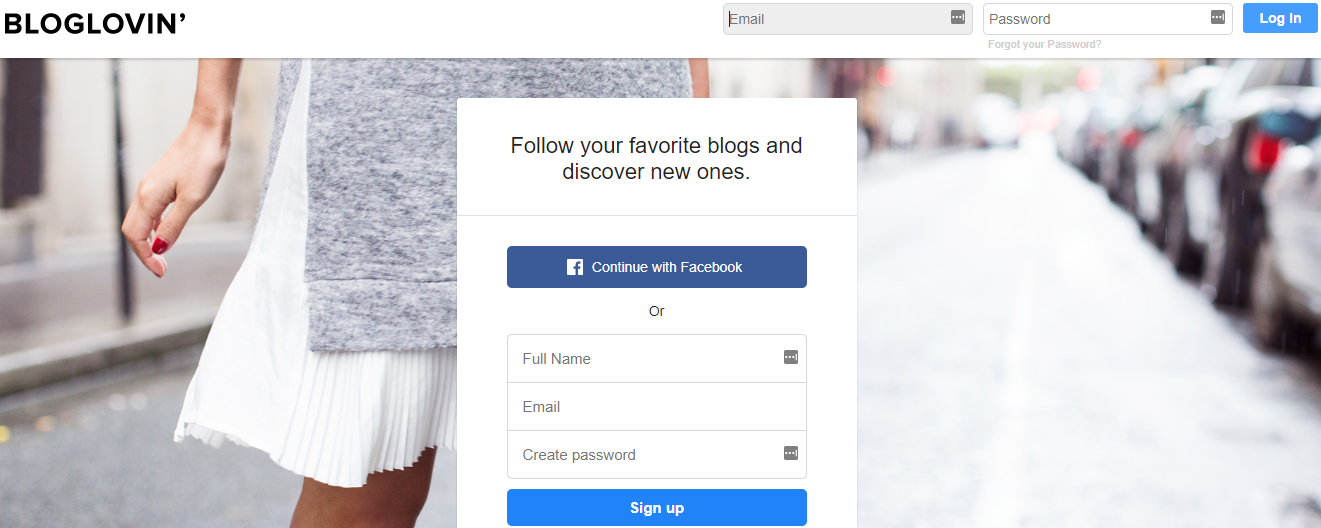 Content Promotion Platforms And Tools of bloglovin