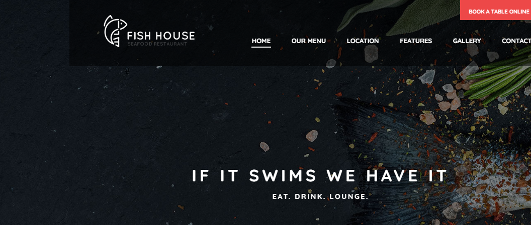 Fishing WordPress Theme