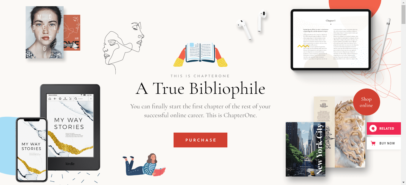 ChapterOne-Library-Theme