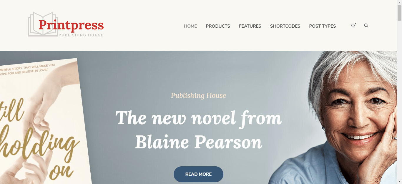 PrintPress-Theme: Bookstore Library WordPress Themes