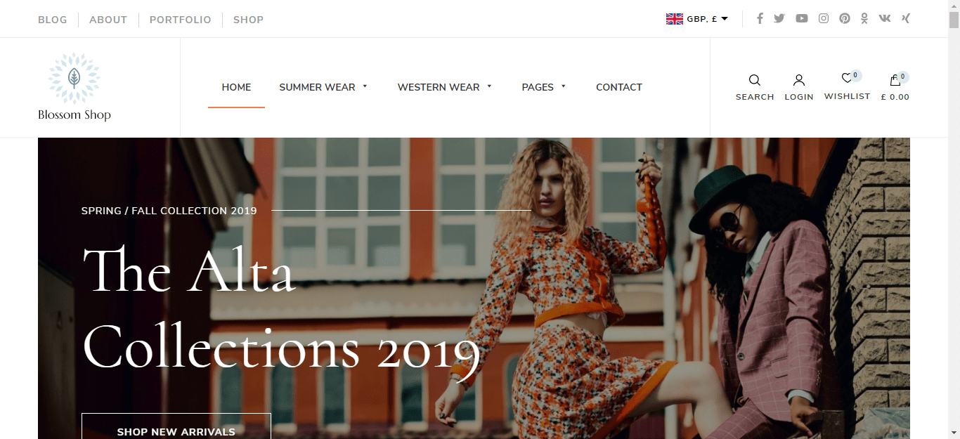 Retail WordPress themes