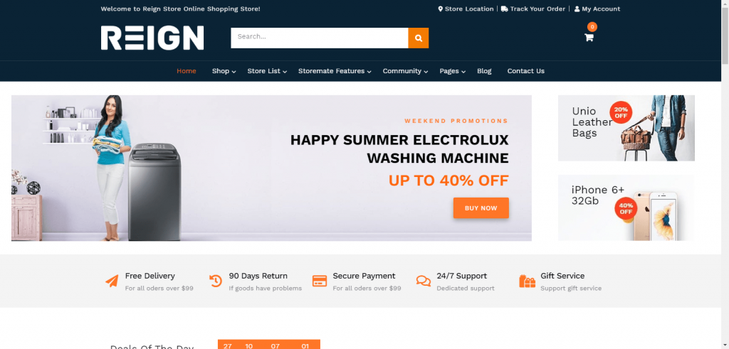 WordPress multivendor Marketplace themes