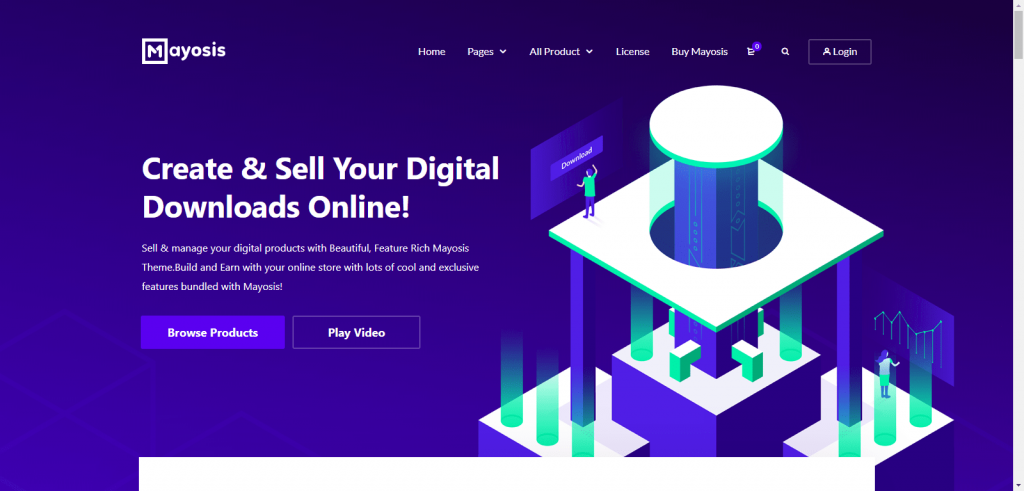 multivendor website theme