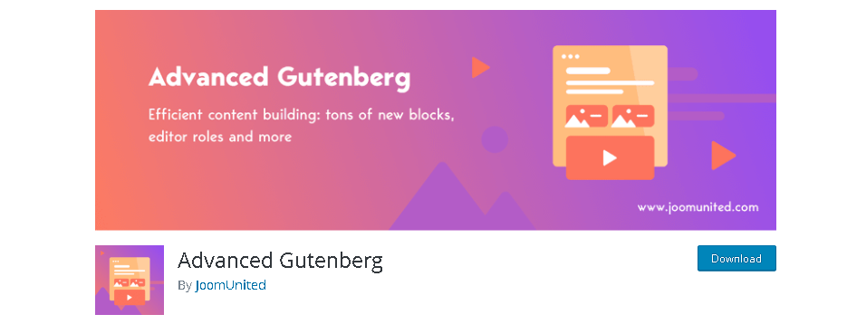  Gutenberg Plugins Addons & Extensions