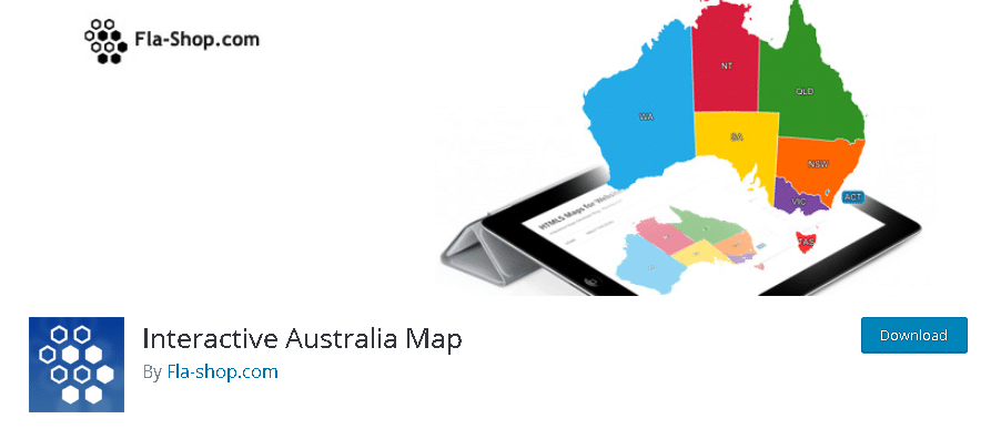 australia map