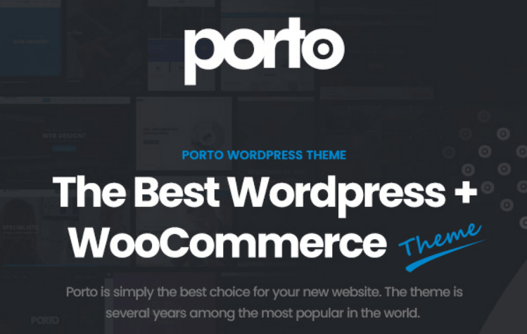 Porto- WordPress eCommerce Plugins Theme