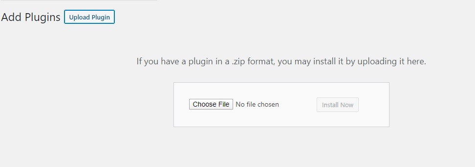 Upload Plugin