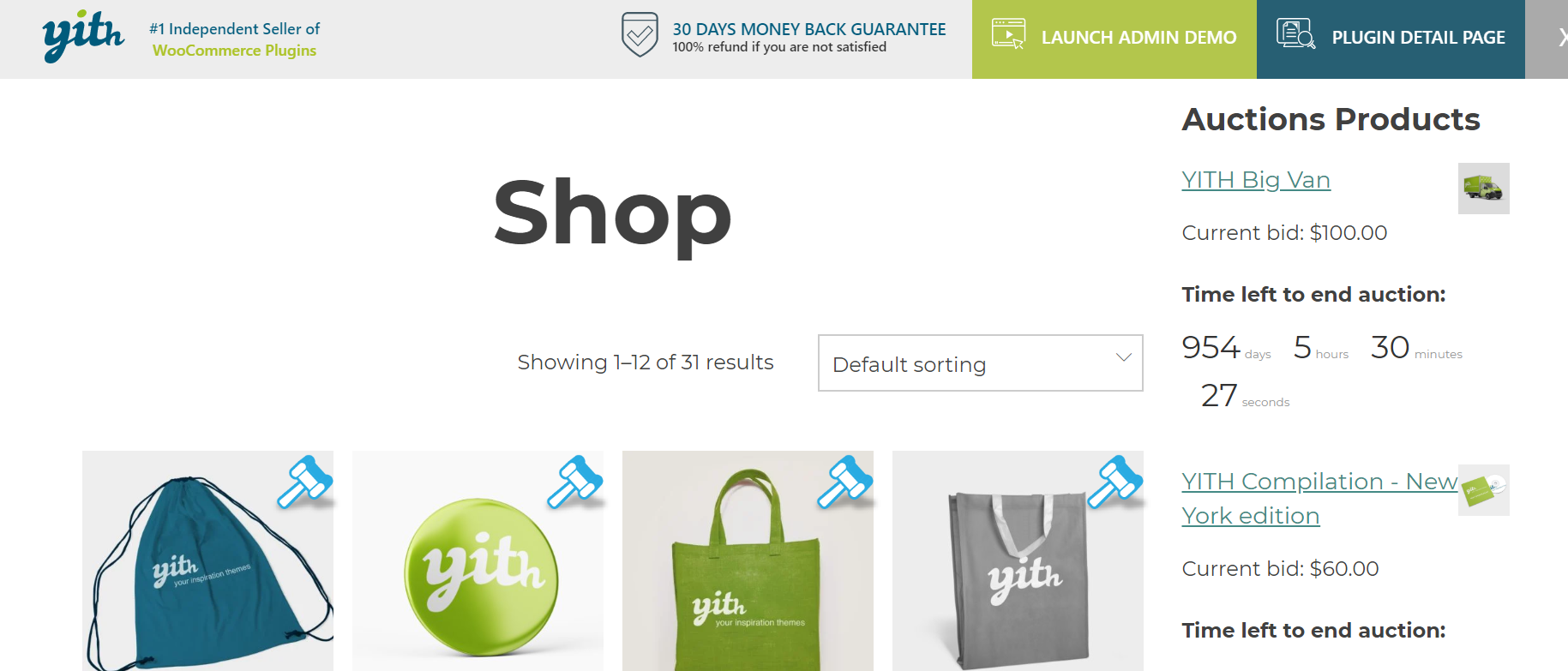 Best WordPress Auction Plugins
