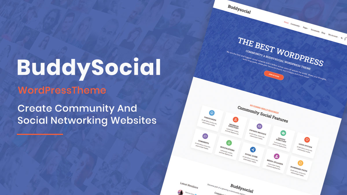 Buddy Social Theme