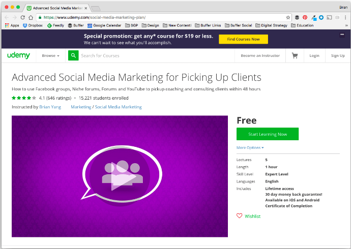 advanced social media marketing
