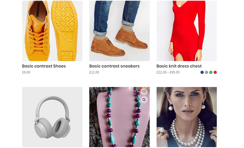 woocommerce page design