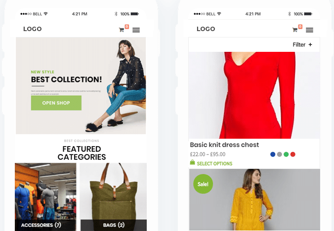 mobile friendly- WordPress Multivendor Theme