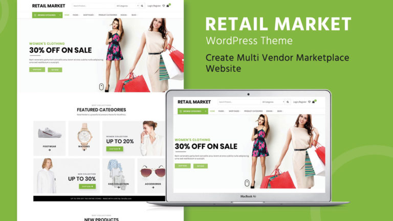 WordPress Multivendor Theme