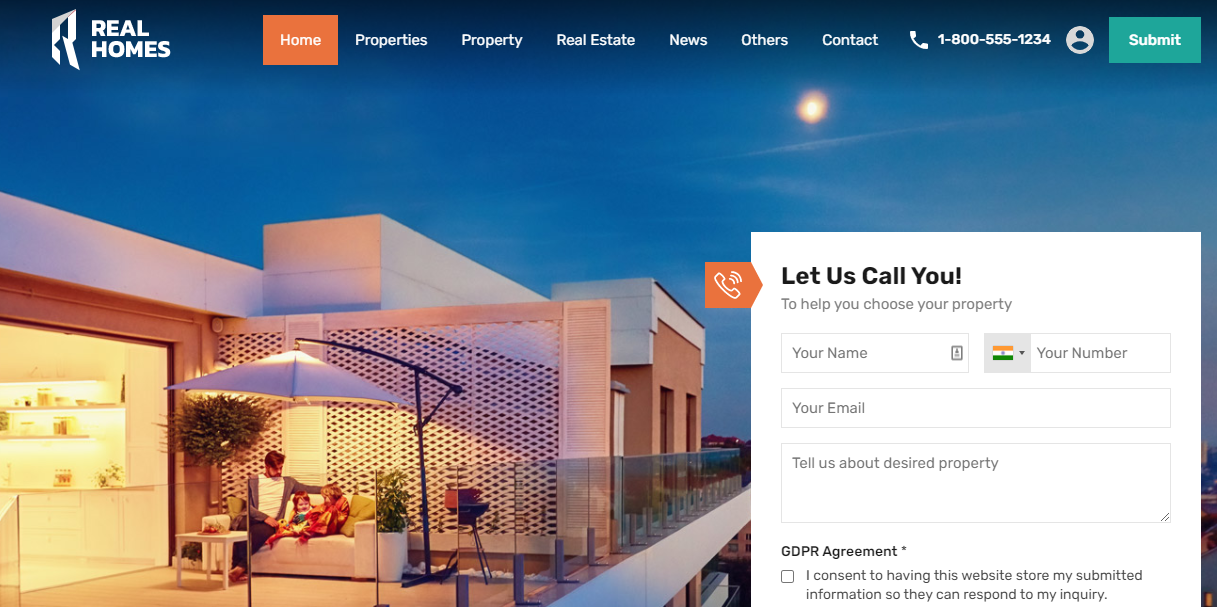 RealHomes- Themes for Real Estate Agents