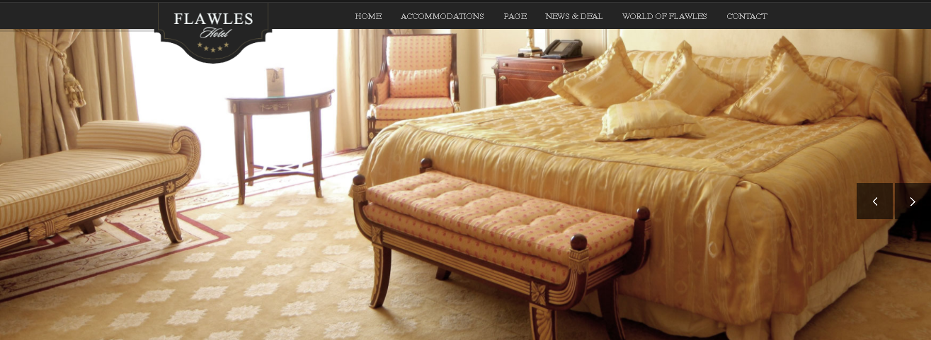 Flawleshotel: Booking WordPress Themes 