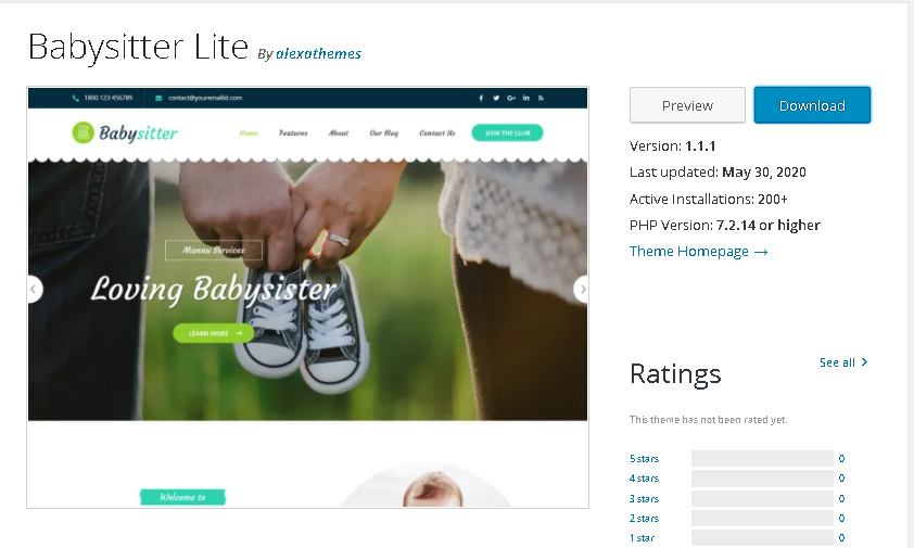 Preschool and Kindergarten WordPress Themes