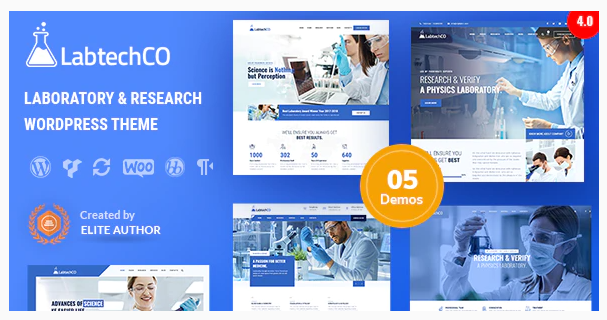 Laboratory WordPress Themes