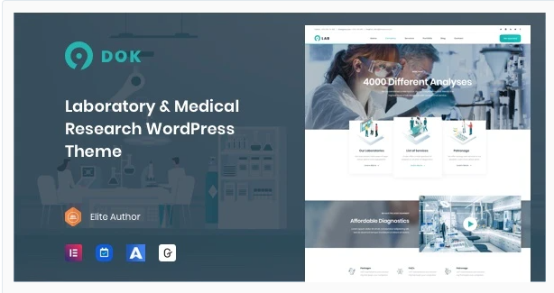 Laboratory WordPress Themes