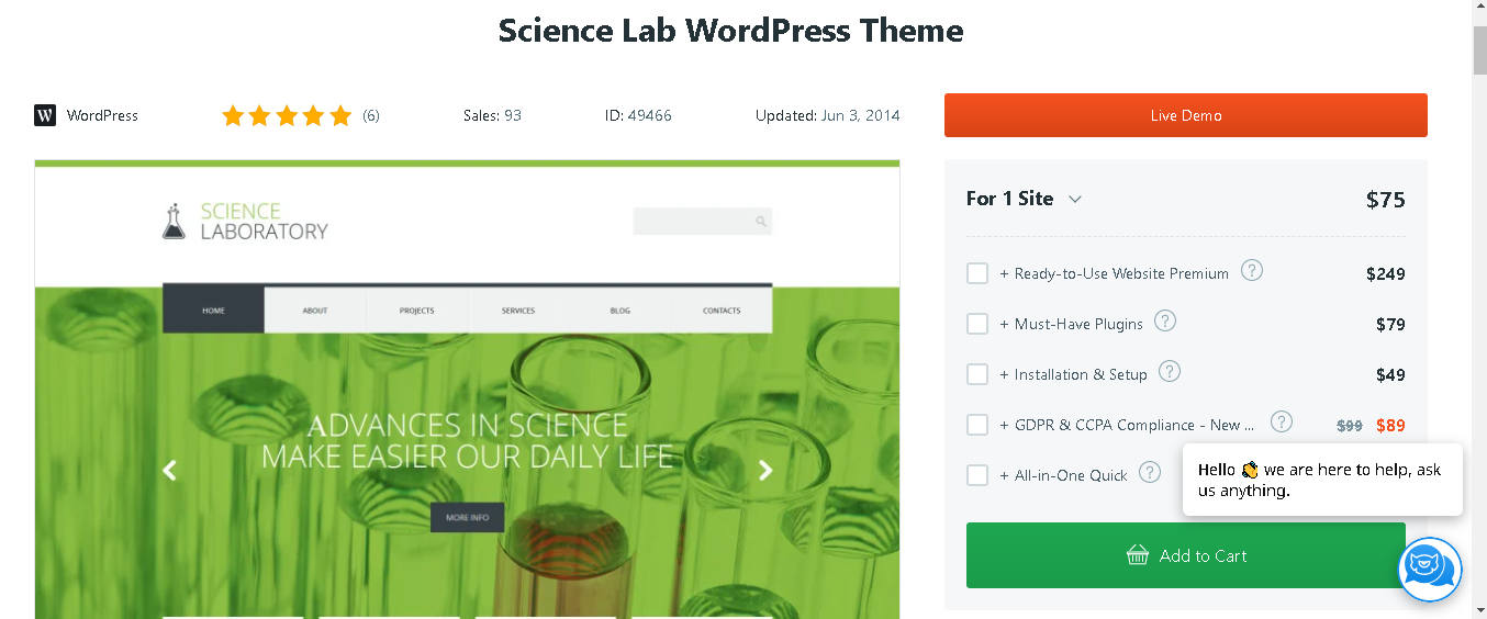 Science Lab Theme