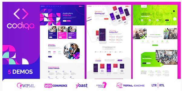 Software Company WordPress Themes