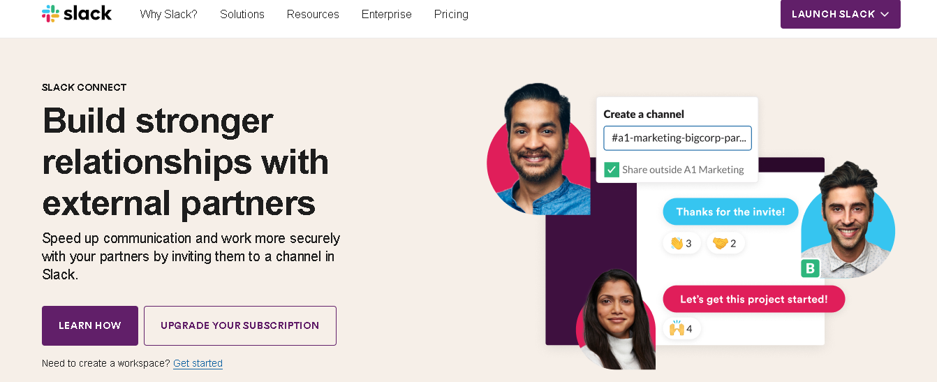Slack- grow your business 