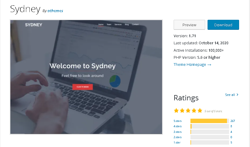 Software Company WordPress Themes