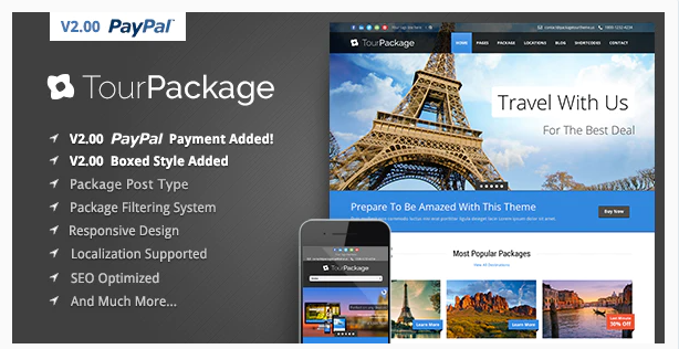 Tour Package WordPress Themes