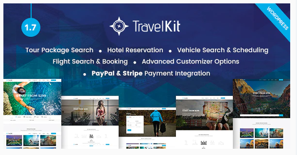 Tour Package WordPress Themes