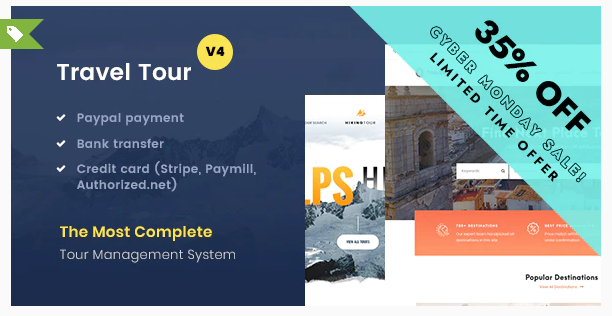 Tour Package WordPress Themes