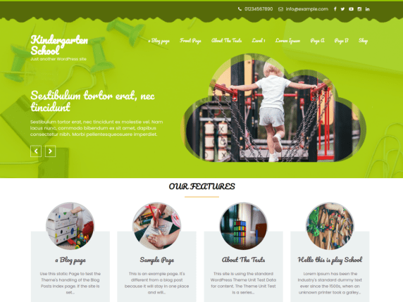 best education theme for lms plugin