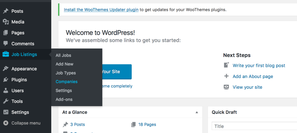 Company Profile Page for WP Job Manager