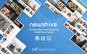 Newshive responsive wordpress theme