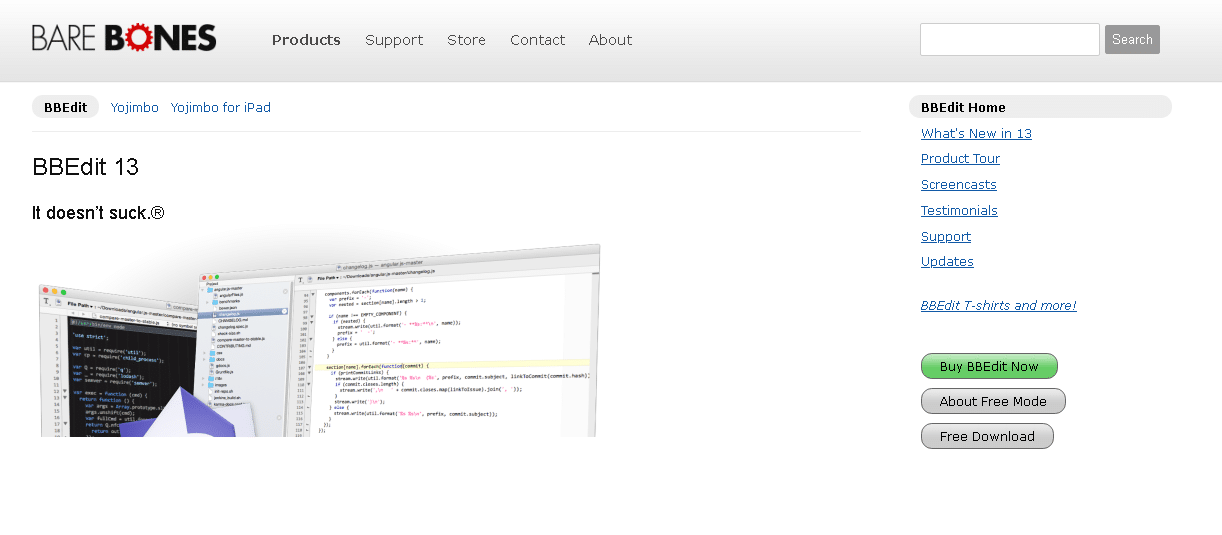 BBEdit- Code Editors for Web Development