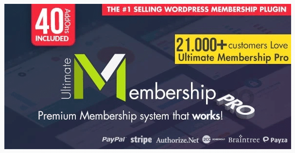 WordPress membership plugin