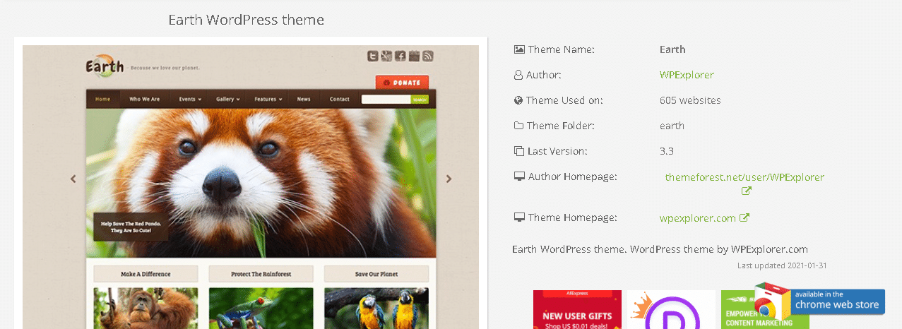 WordPress Green Themes
