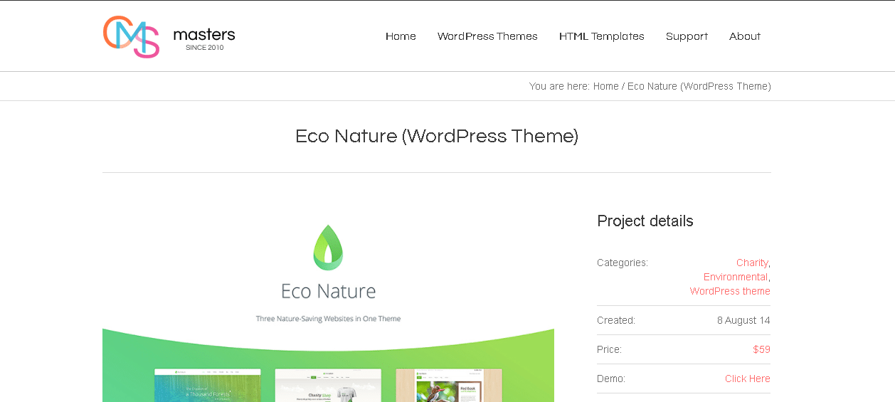 WordPress Green Themes