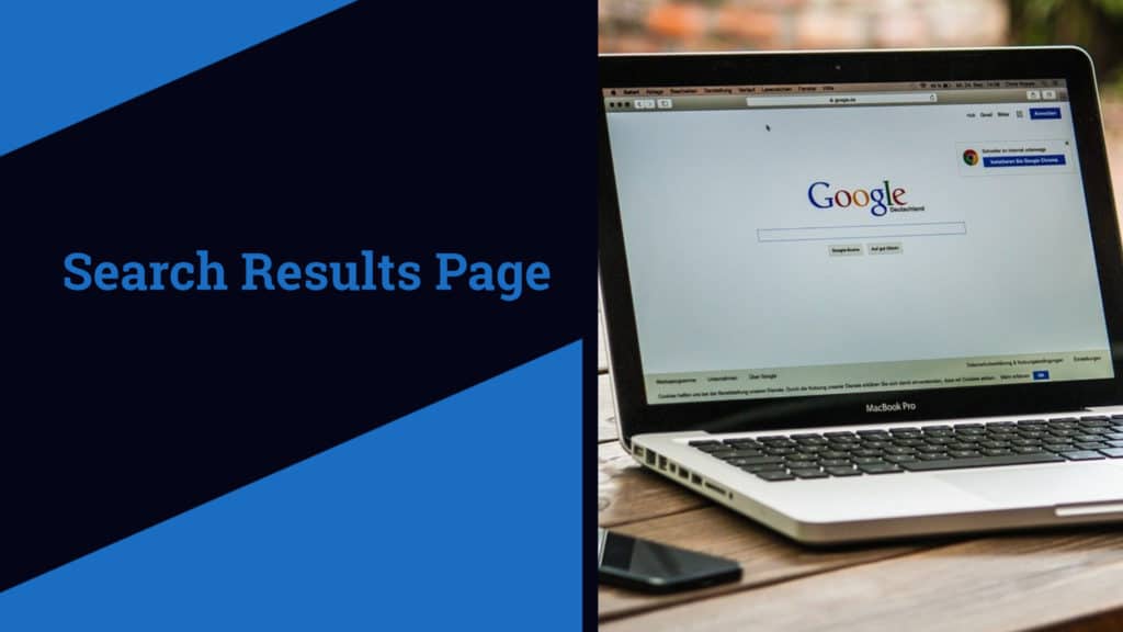 Search Results Page
