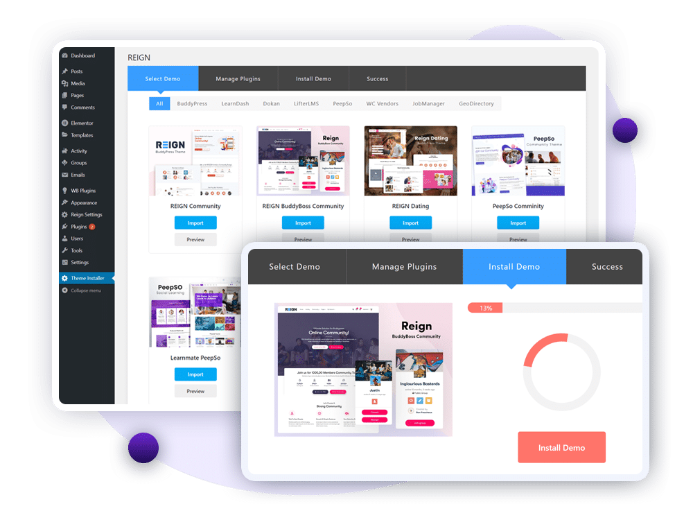 Reign Theme- Multipurpose WordPress Themes