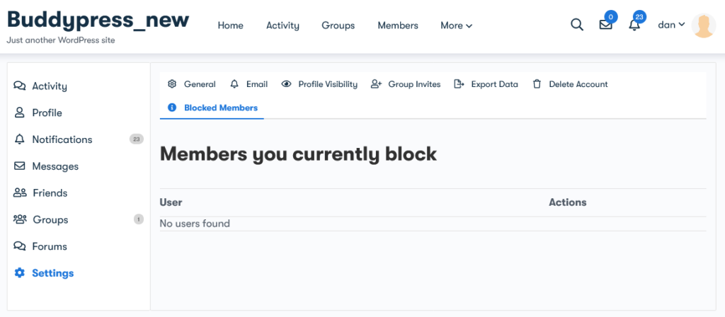 BuddyPress Moderation Pro plugin