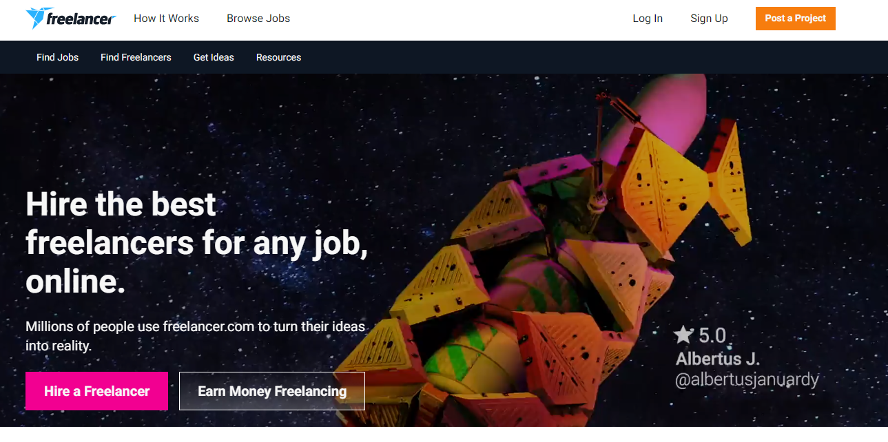 Freelancer- Fiverr Alternatives