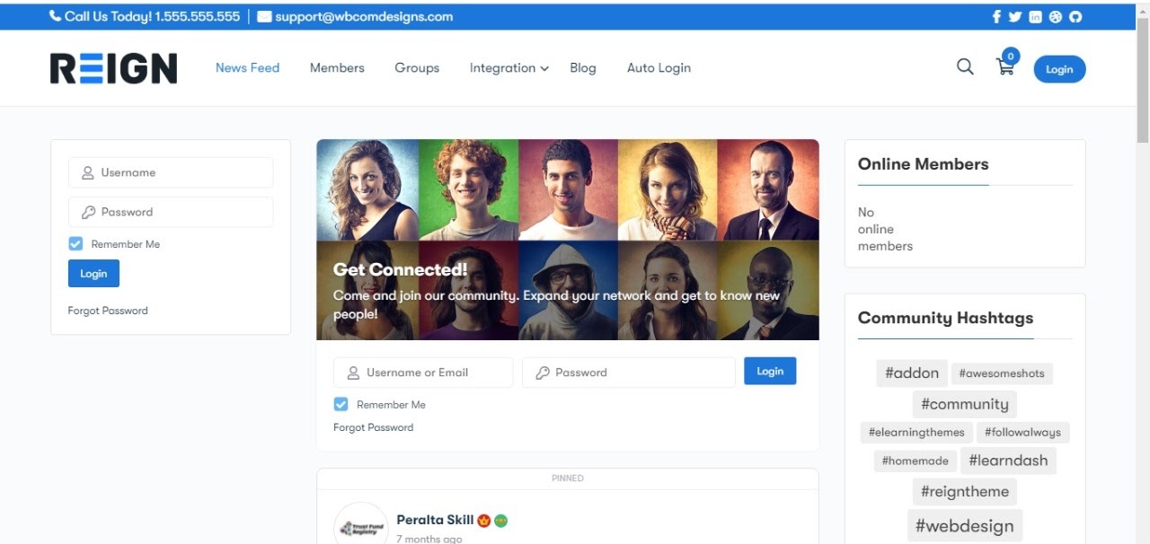 create facebook clone