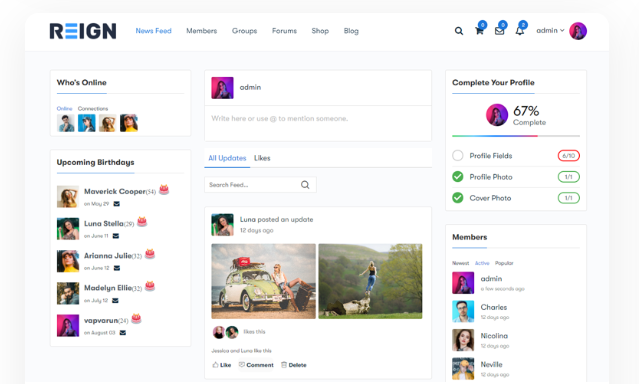 create a dating website