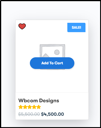 Mark Product as a favorite