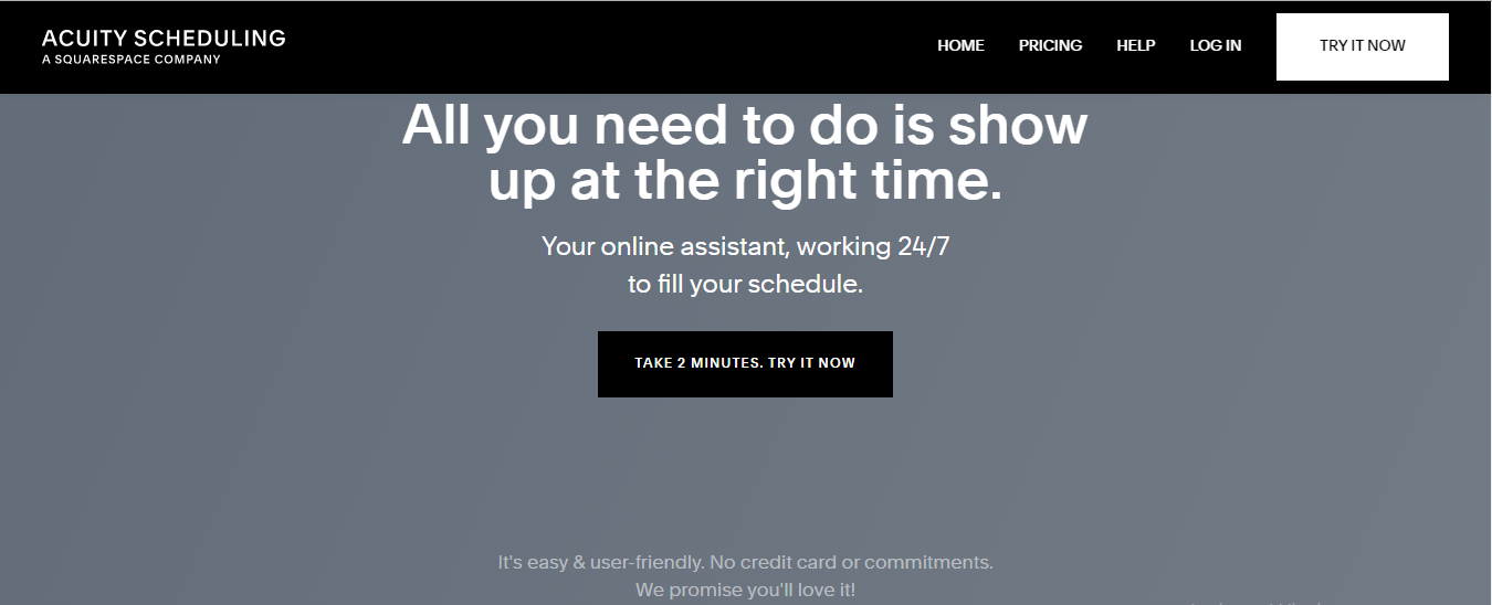 Acuity scheduling, Online scheduling software